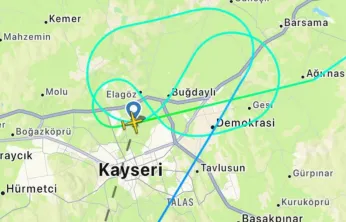 Şiddetli rüzgar uçuşları etkiledi: İstanbul–Kayseri uçağı inemedi