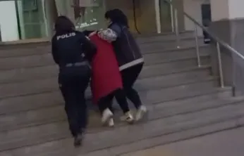 Silahla tehdit suçundan 12 yıl hapis cezasıyla aranan kadın yakalandı