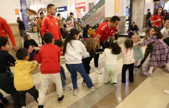 Spor A.Ş.'nin spor etkinlikleri AVM'lere taştı