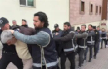 Suç örgütlerine yönelik operasyonda 5 kişi tutuklandı