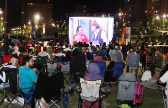 Talas Millet Bahçesi'nde Yazlık Sinema Keyfi