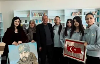 Talas'ta şehit Murat Akpınar'ın adına kütüphane açıldı