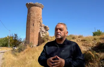 Tarihçi Cingil, sadece minaresi ayakta kalan camiyi anlattı