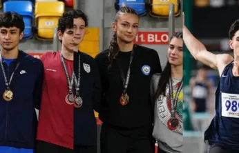 Türkiye Şampiyonasına katılan Kayserili atletler dereceyle döndü