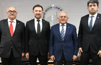 TUSAŞ Heyetinden Büyükşehir'e Ziyaret