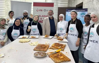 Uluslararası Öğrencilere Kayseri yemekleri ve yağlama kursu