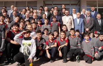 Üst Düzey Protokol, Mustafa Germirli İmam Hatip Ortaokulu'nu Ziyaret Etti