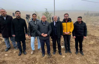 Yahyalı Ağcaşar Barajı Bölgesinde Yeşillendirme Çalışmaları