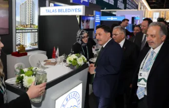 Yapı Fuarında Talas Standına Yoğun İlgi