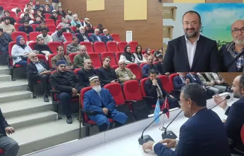 Yazar Taha Kılınç Kayseri'de Doğu Türkistan'ı Anlattı