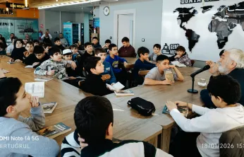 Yazarımız Ali Özkanlı Minik Okurlarıyla Buluştu