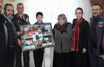 Yesevi ERVA Spor Kulübü sporcularından Şehit Ömer Delibaş için anlamlı bağış