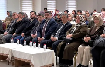 Yeşilhisar'da 'Ailem Benim Her Şeyim' konulu seminer düzenlendi