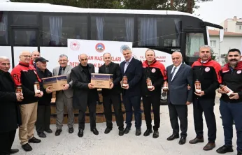 Yetiştiriciler için Hayvan Hastalıkları Dezenfektan Dağıtım töreni gerçekleştirildi