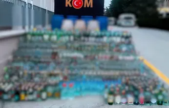 Yılbaşı için hazırlanan 119 bin 564 'öldürücü' sahte alkollü içki ele geçirildi