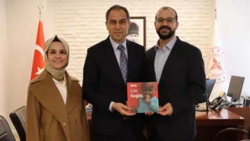 Hayat Vakfı'ndan İl Sağlık Müdürü Erşan'a Ziyaret