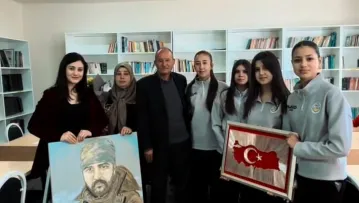 Talas'ta şehit Murat Akpınar'ın adına kütüphane açıldı