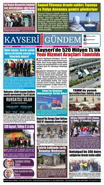 E-Gazete - Tarih: 26 Eylül 2025