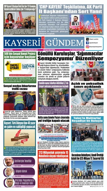 E-Gazete - Tarih: 01 Kasım 2025