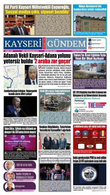 E-Gazete - Tarih: 21 Kasım 2025