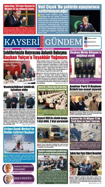 E-Gazete - Tarih: 19 Aralık 2025