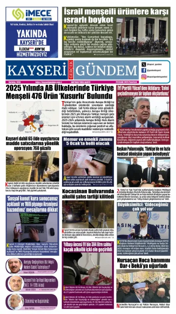 E-Gazete - Tarih: 29 Aralık 2025