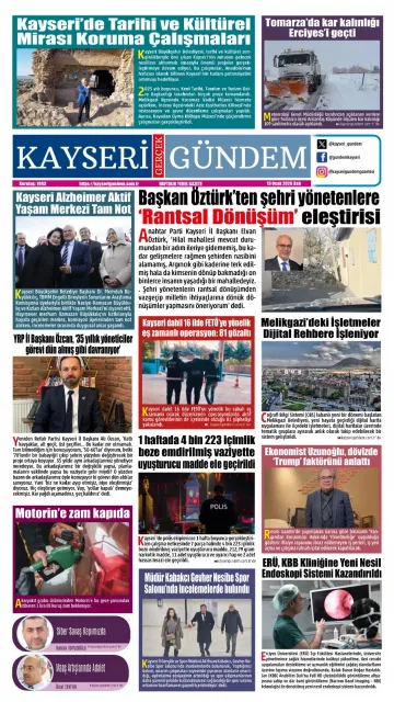 E-Gazete - Tarih: 13 Ocak 2026