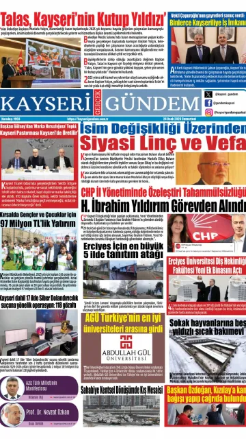 E-Gazete - Tarih: 24 Ocak 2026