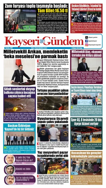 E-Gazete - Tarih: 24 Mayıs 2024