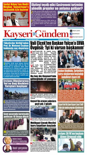 E-Gazete - Tarih: 23 Ağustos 2024