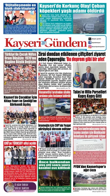 E-Gazete - Tarih: 19 Nisan 2025