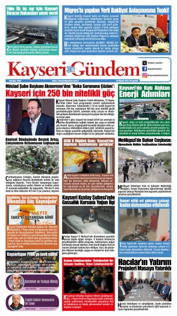 E-Gazete - Tarih: 01 Mayıs 2025