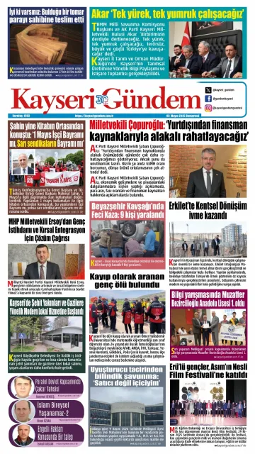 E-Gazete - Tarih: 03 Mayıs 2025