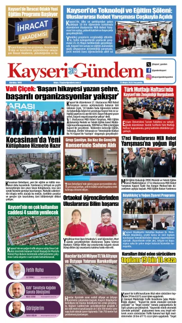 E-Gazete - Tarih: 22 Mayıs 2025