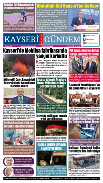 E-Gazete - Tarih: 23 Temmuz 2025