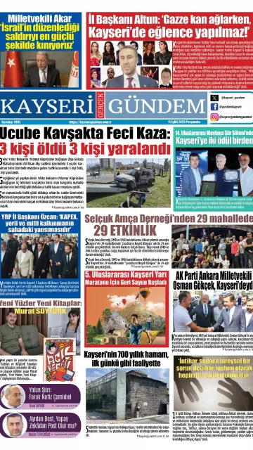 E-Gazete - Tarih: 11 Eylül 2025