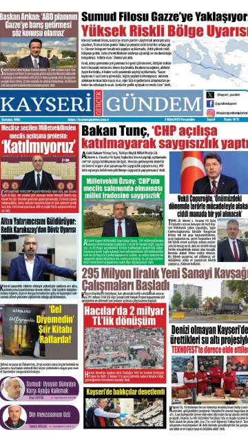 E-Gazete - Tarih: 02 Ekim 2025