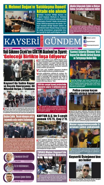 E-Gazete - Tarih: 08 Aralık 2025