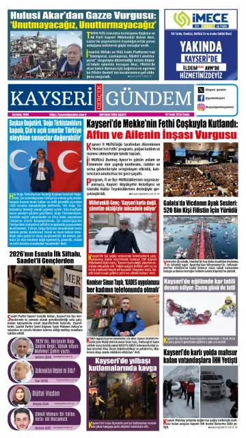 E-Gazete - Tarih: 02 Ocak 2026