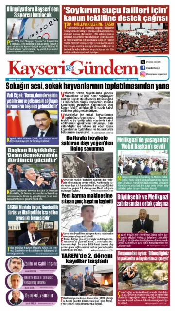 E-Gazete - Tarih: 24 Temmuz 2024