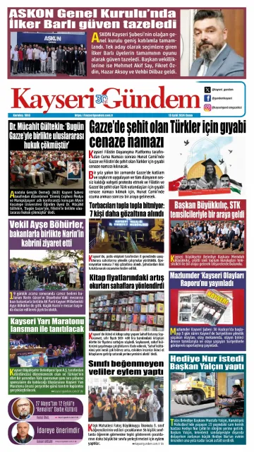 E-Gazete - Tarih: 13 Eylül 2024