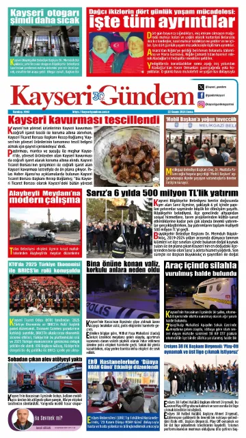 E-Gazete - Tarih: 22 Kasım 2024