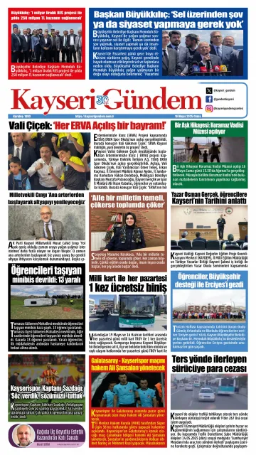 E-Gazete - Tarih: 16 Mayıs 2025