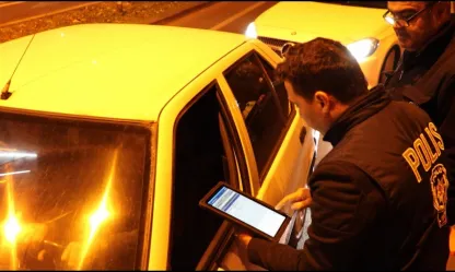 Ehliyetsiz araç kullanan 40 sürücüye ceza