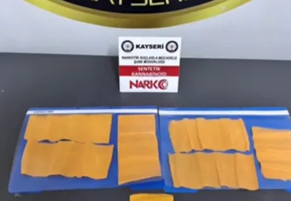 Beze emdirilmiş binlerce narkotik madde ele geçirildi