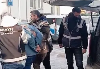 Cezaevi firarisi 2 şahıs Kayseri'de yakalandı
