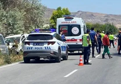 Hasanarpa Mahallesi'nde feci kaza: 1 ölü 8 yaralı