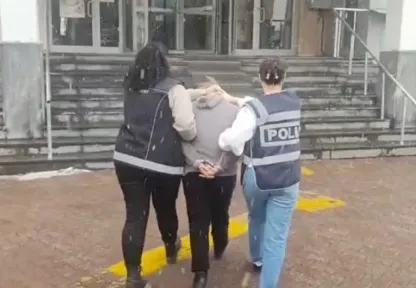 Hırsızlık suçundan 11 yıl hapis cezası ile aranan firari kadın yakalandı