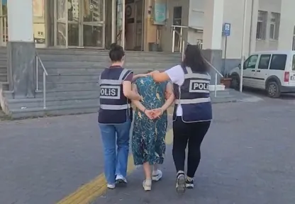 Hırsızlık suçundan aranan firari kadın yakalandı