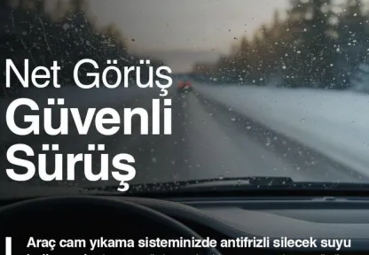 Jandarma uyardı: 'Net görüş güvenli sürüş'
